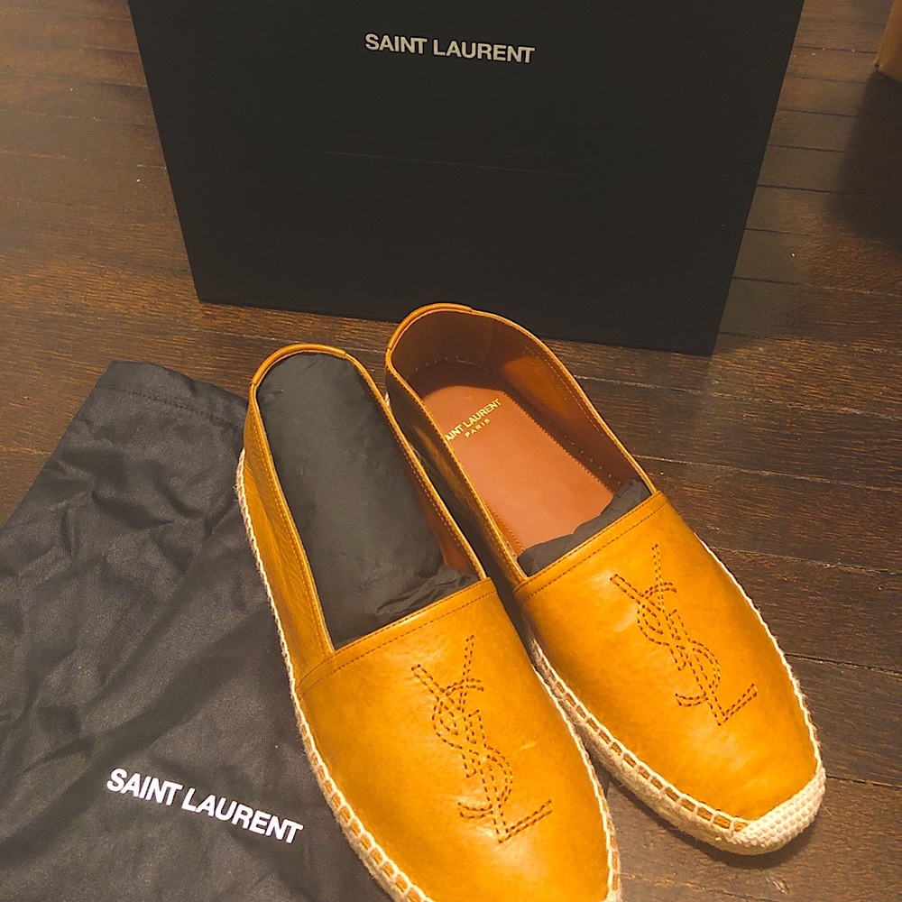 Brand New Saint Laurent Espadrilles